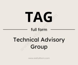 tag full form