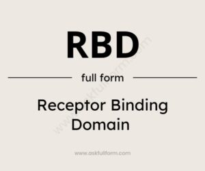 rbd full form