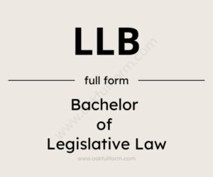 llb full form