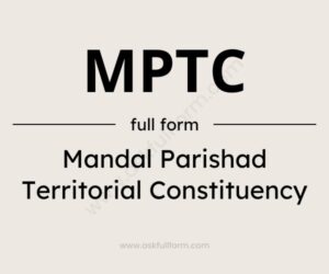 MPTC Full Form in English