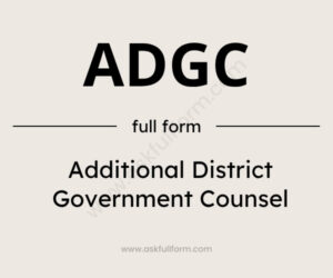adgc full form