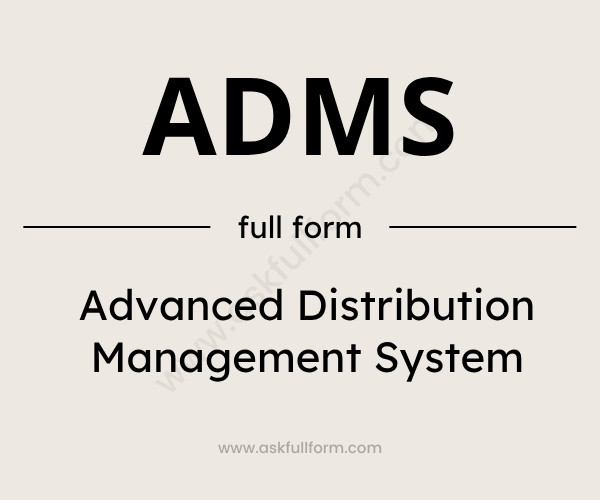 adms full form
