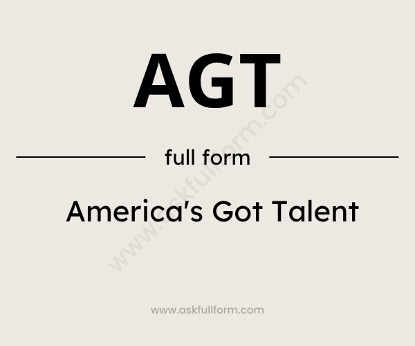 agt full form
