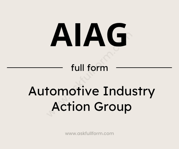 aiag full form
