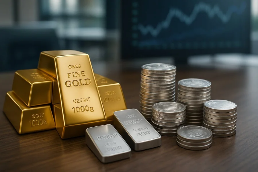 Gold and Silver